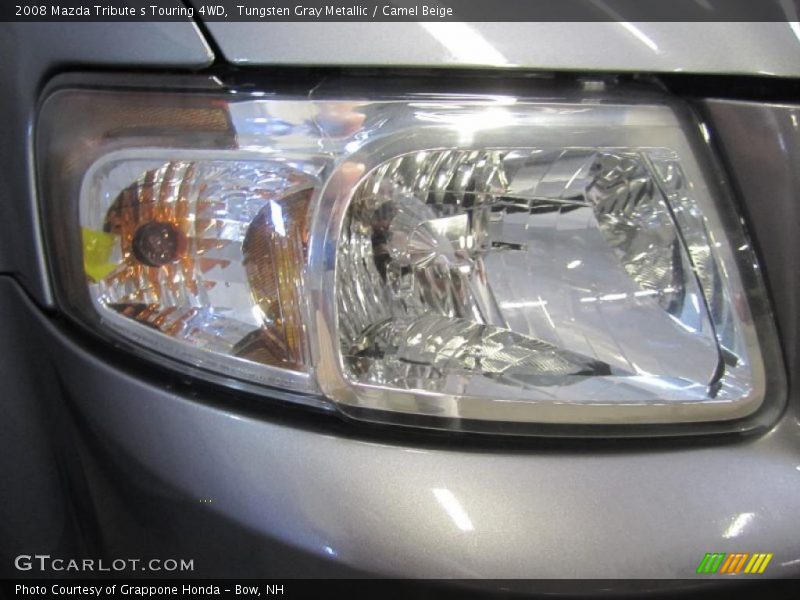 Tungsten Gray Metallic / Camel Beige 2008 Mazda Tribute s Touring 4WD