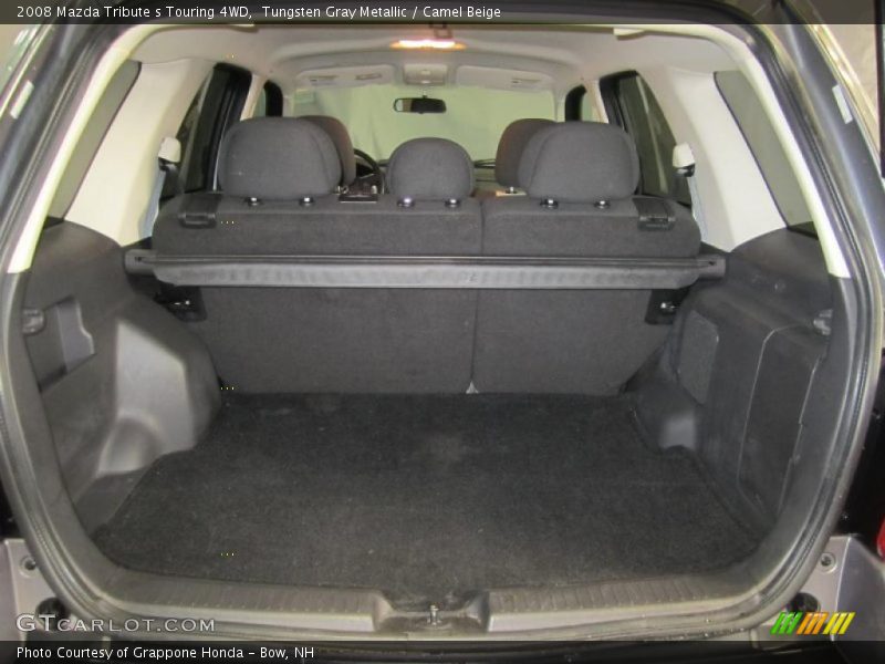 Tungsten Gray Metallic / Camel Beige 2008 Mazda Tribute s Touring 4WD
