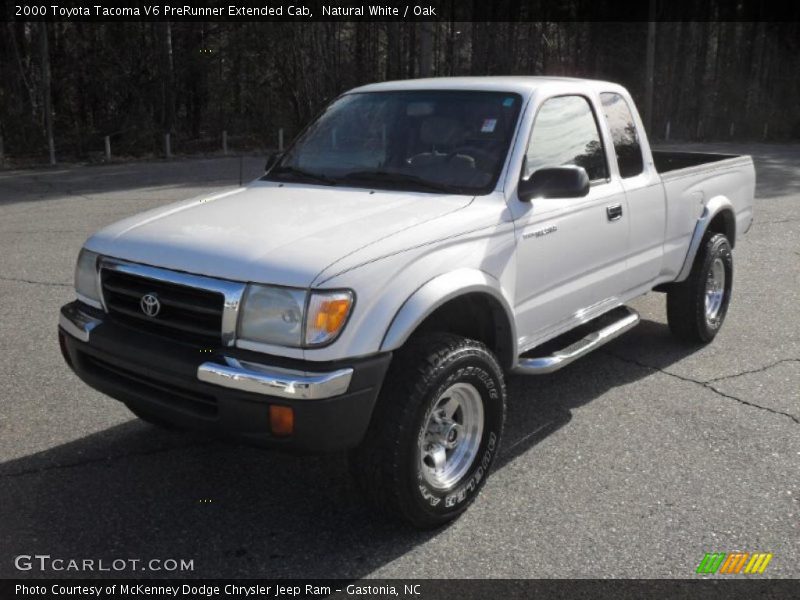 Natural White / Oak 2000 Toyota Tacoma V6 PreRunner Extended Cab