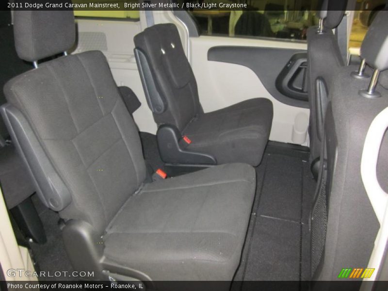  2011 Grand Caravan Mainstreet Black/Light Graystone Interior