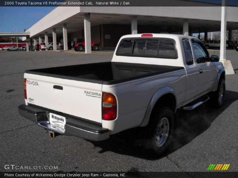 Natural White / Oak 2000 Toyota Tacoma V6 PreRunner Extended Cab