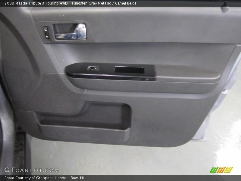 Tungsten Gray Metallic / Camel Beige 2008 Mazda Tribute s Touring 4WD