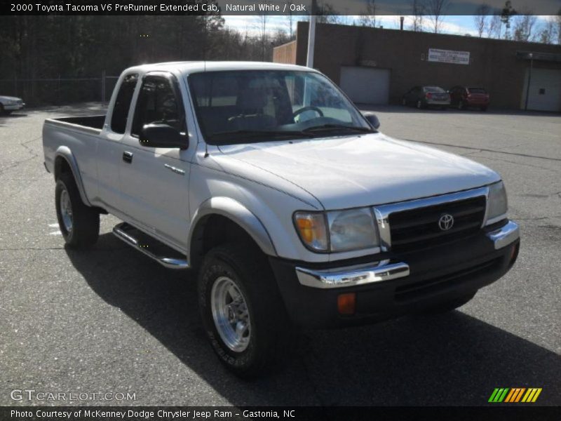 Natural White / Oak 2000 Toyota Tacoma V6 PreRunner Extended Cab