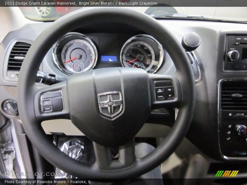  2011 Grand Caravan Mainstreet Steering Wheel