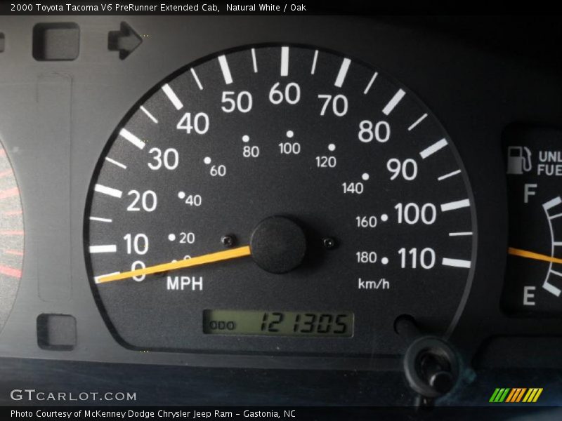 Natural White / Oak 2000 Toyota Tacoma V6 PreRunner Extended Cab
