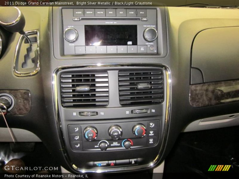 Controls of 2011 Grand Caravan Mainstreet