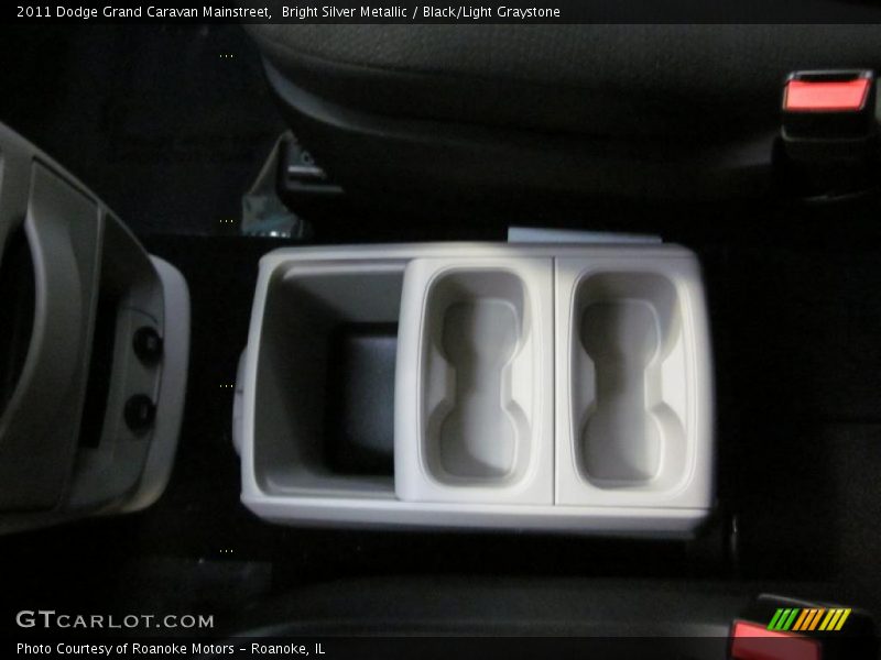 Bright Silver Metallic / Black/Light Graystone 2011 Dodge Grand Caravan Mainstreet