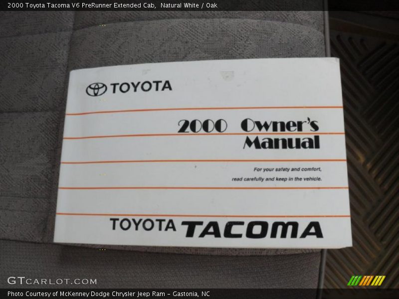 Natural White / Oak 2000 Toyota Tacoma V6 PreRunner Extended Cab
