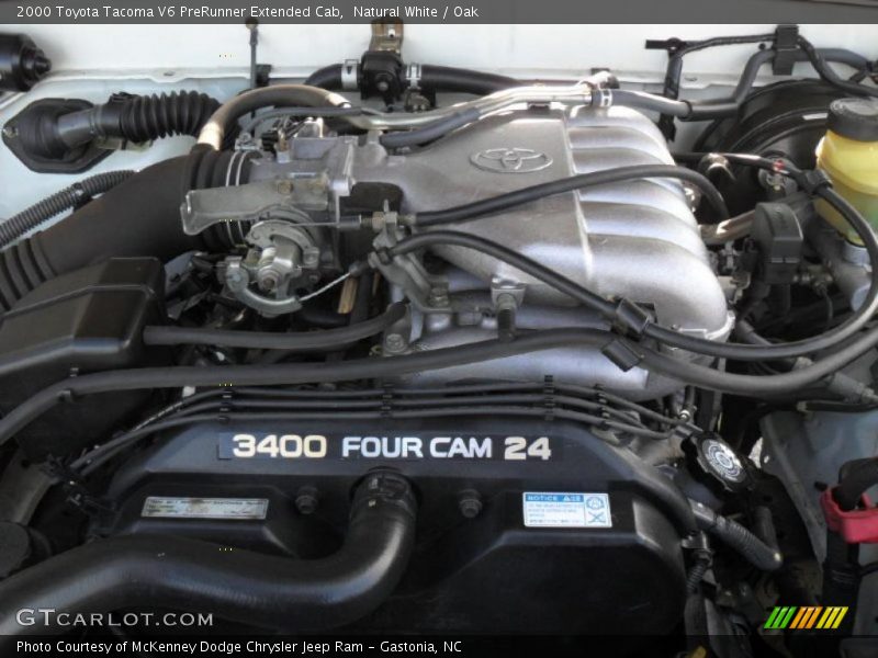  2000 Tacoma V6 PreRunner Extended Cab Engine - 3.4 Liter DOHC 24-Valve V6