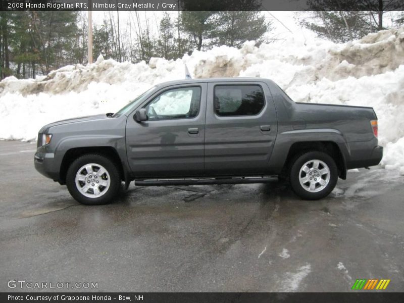 Nimbus Gray Metallic / Gray 2008 Honda Ridgeline RTS