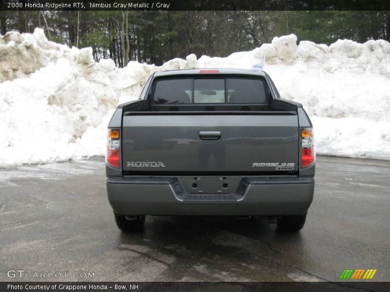 Nimbus Gray Metallic / Gray 2008 Honda Ridgeline RTS