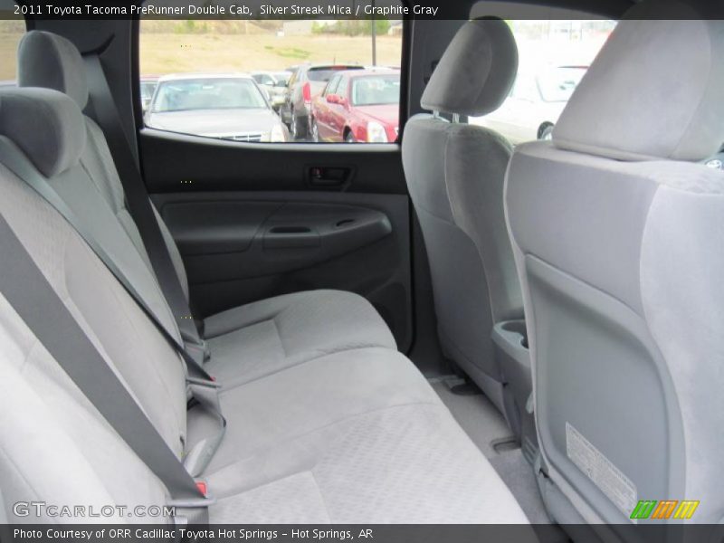 Silver Streak Mica / Graphite Gray 2011 Toyota Tacoma PreRunner Double Cab