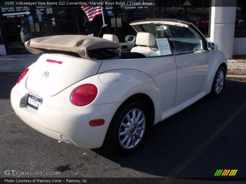 Harvest Moon Beige / Cream Beige 2005 Volkswagen New Beetle GLS Convertible