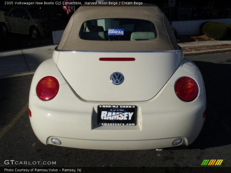 Harvest Moon Beige / Cream Beige 2005 Volkswagen New Beetle GLS Convertible