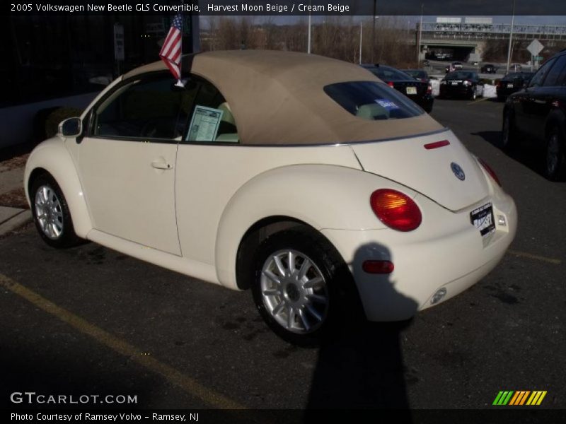Harvest Moon Beige / Cream Beige 2005 Volkswagen New Beetle GLS Convertible