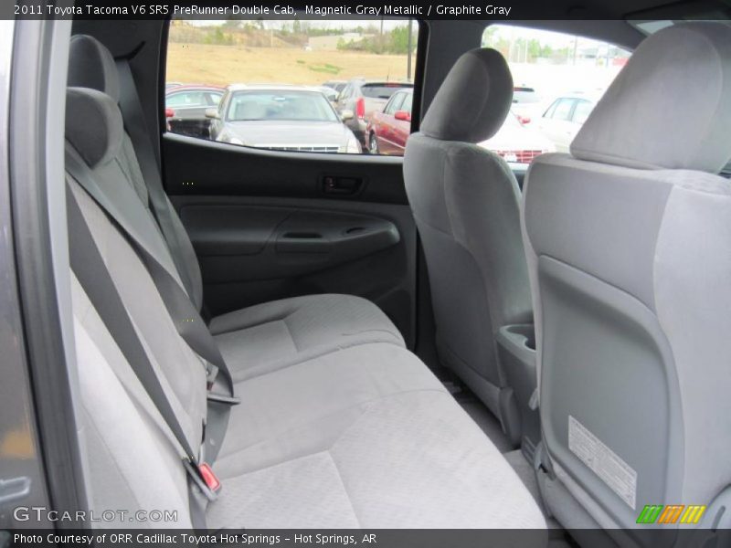Magnetic Gray Metallic / Graphite Gray 2011 Toyota Tacoma V6 SR5 PreRunner Double Cab