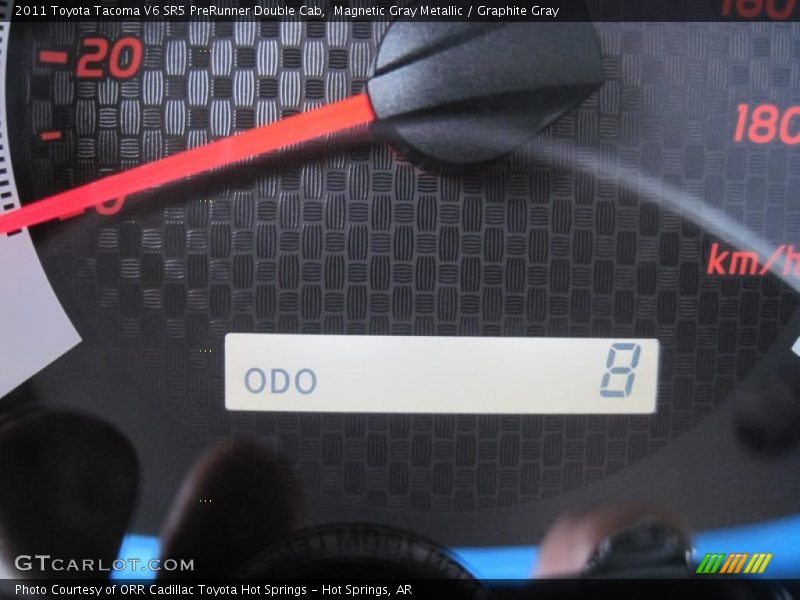 Magnetic Gray Metallic / Graphite Gray 2011 Toyota Tacoma V6 SR5 PreRunner Double Cab