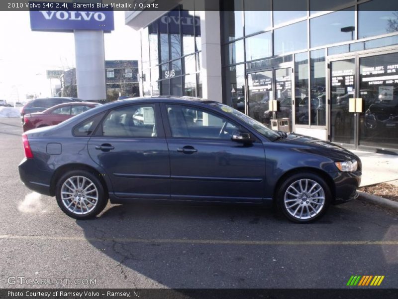 Barents Blue Metallic / Quartz 2010 Volvo S40 2.4i