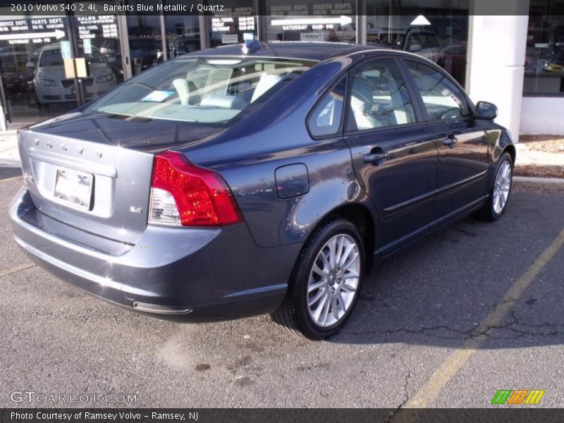 Barents Blue Metallic / Quartz 2010 Volvo S40 2.4i
