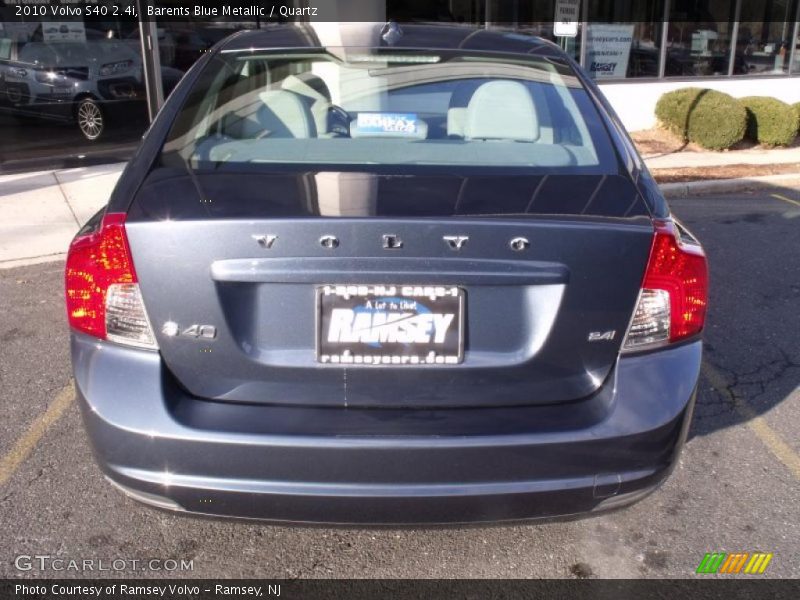 Barents Blue Metallic / Quartz 2010 Volvo S40 2.4i