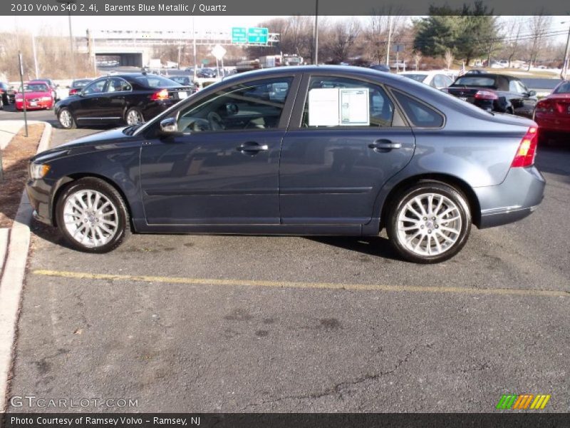 Barents Blue Metallic / Quartz 2010 Volvo S40 2.4i