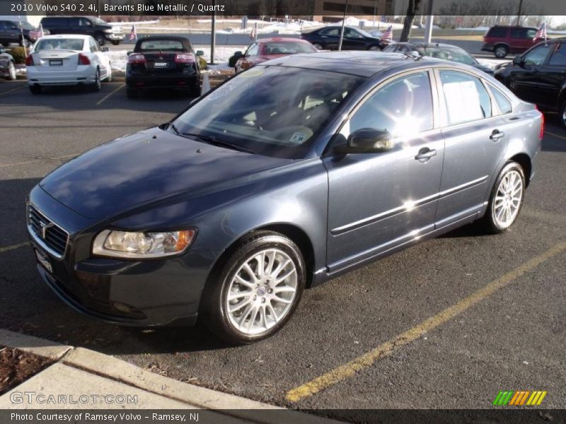 Barents Blue Metallic / Quartz 2010 Volvo S40 2.4i