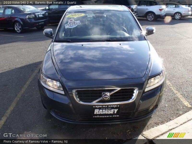 Barents Blue Metallic / Quartz 2010 Volvo S40 2.4i
