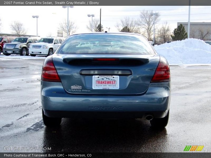 Stealth Gray Metallic / Ebony 2007 Pontiac Grand Prix Sedan