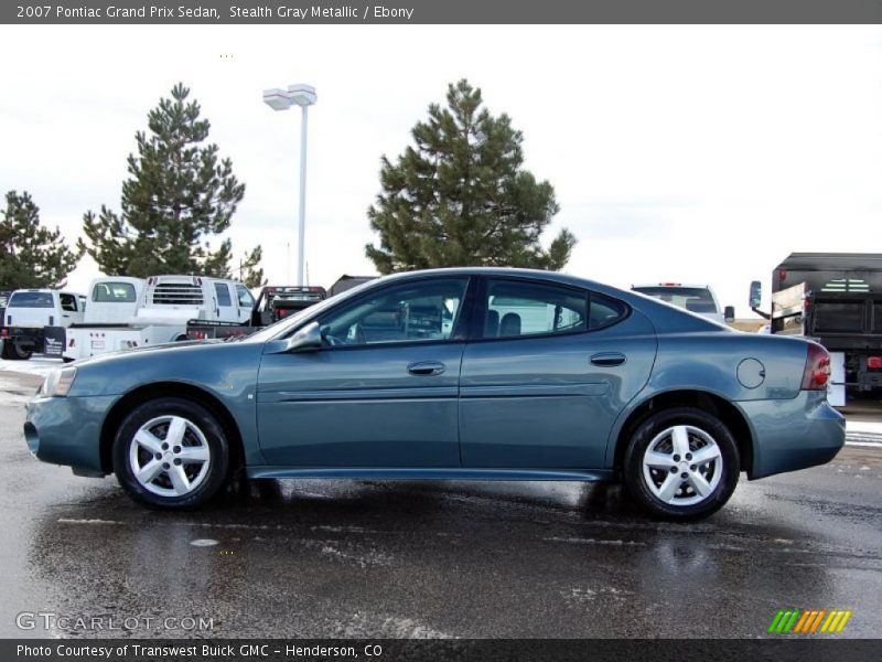 Stealth Gray Metallic / Ebony 2007 Pontiac Grand Prix Sedan