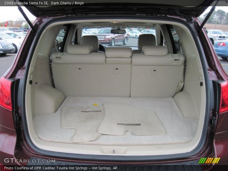  2009 Santa Fe SE Trunk