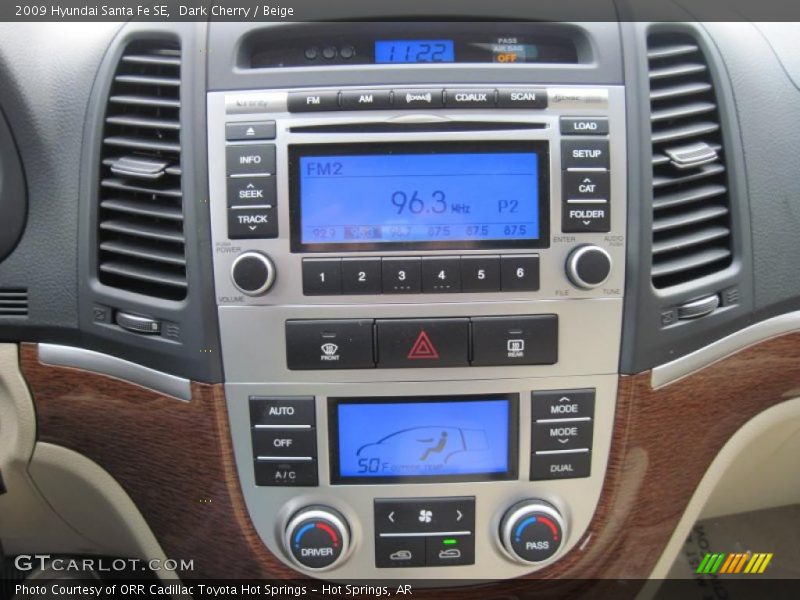 Controls of 2009 Santa Fe SE