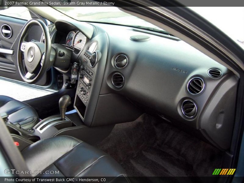 Stealth Gray Metallic / Ebony 2007 Pontiac Grand Prix Sedan