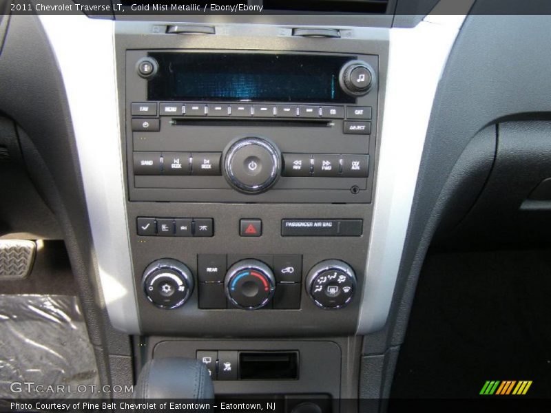 Gold Mist Metallic / Ebony/Ebony 2011 Chevrolet Traverse LT