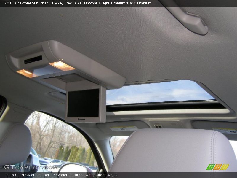 Red Jewel Tintcoat / Light Titanium/Dark Titanium 2011 Chevrolet Suburban LT 4x4