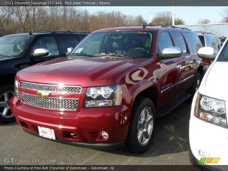 Red Jewel Tintcoat / Ebony 2011 Chevrolet Suburban LTZ 4x4