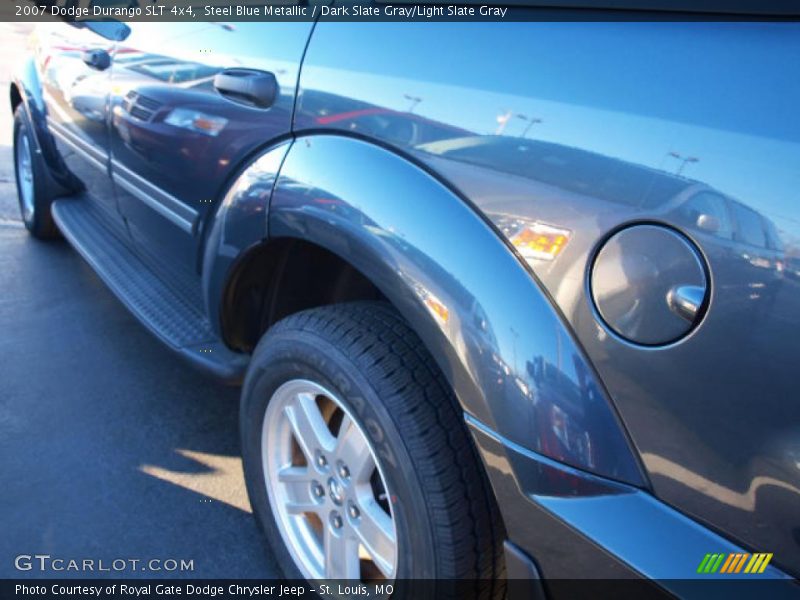 Steel Blue Metallic / Dark Slate Gray/Light Slate Gray 2007 Dodge Durango SLT 4x4