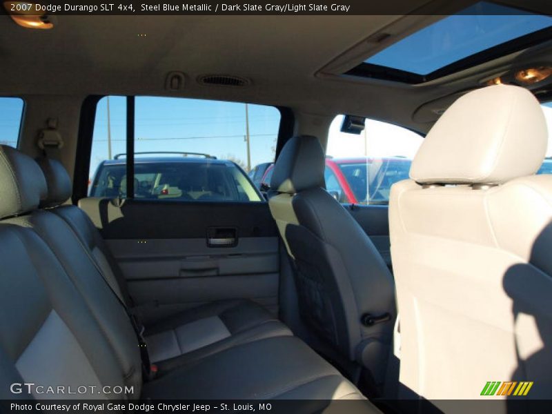 Steel Blue Metallic / Dark Slate Gray/Light Slate Gray 2007 Dodge Durango SLT 4x4