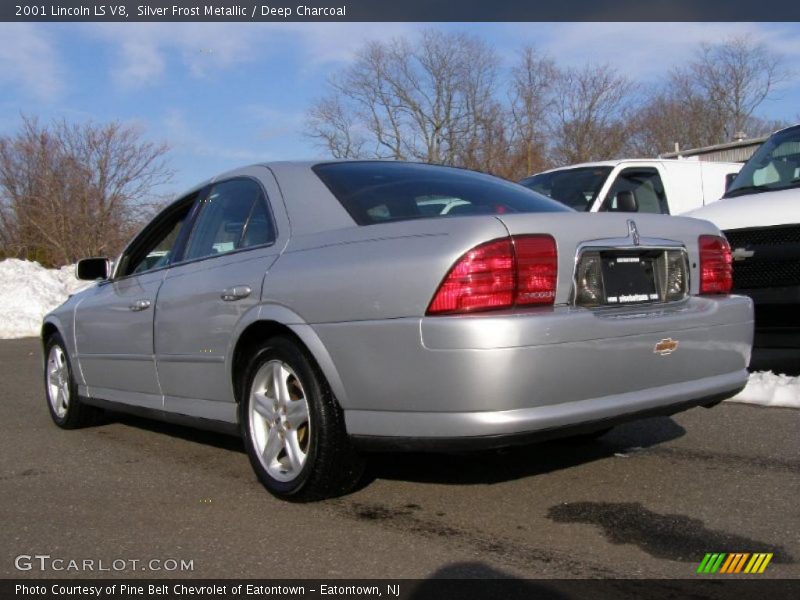 Silver Frost Metallic / Deep Charcoal 2001 Lincoln LS V8