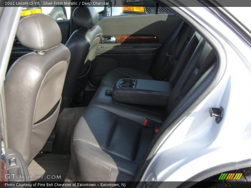 Silver Frost Metallic / Deep Charcoal 2001 Lincoln LS V8