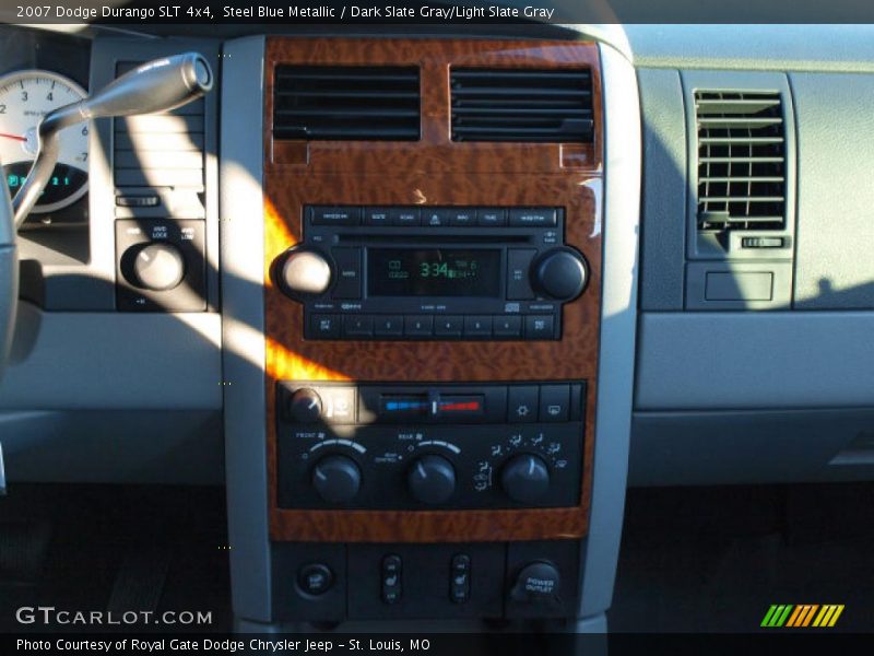 Steel Blue Metallic / Dark Slate Gray/Light Slate Gray 2007 Dodge Durango SLT 4x4