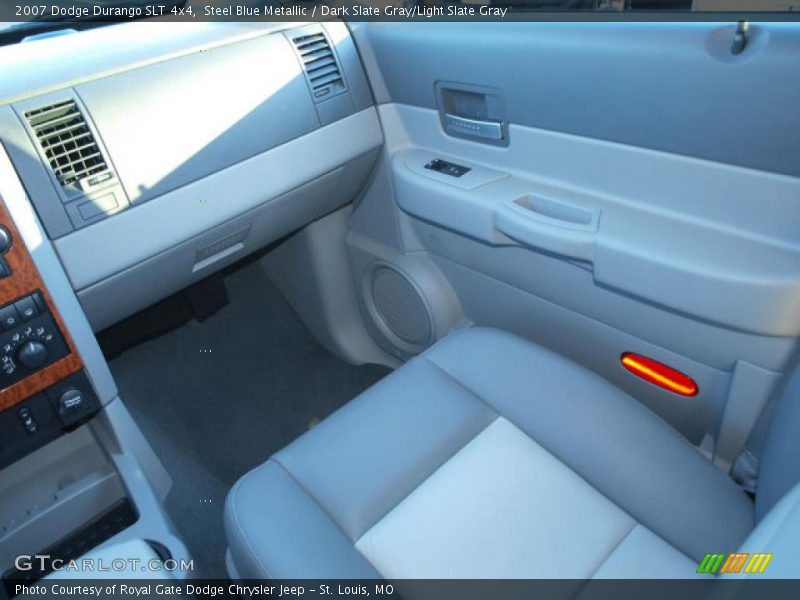 Steel Blue Metallic / Dark Slate Gray/Light Slate Gray 2007 Dodge Durango SLT 4x4
