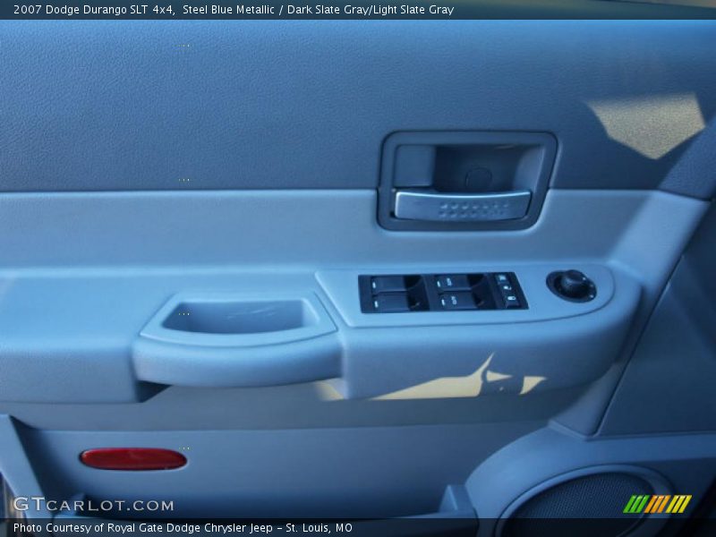 Steel Blue Metallic / Dark Slate Gray/Light Slate Gray 2007 Dodge Durango SLT 4x4
