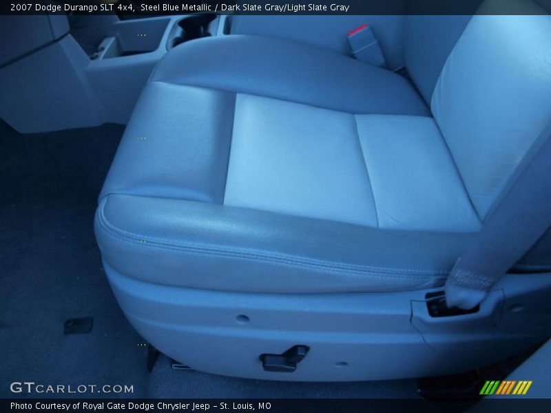 Steel Blue Metallic / Dark Slate Gray/Light Slate Gray 2007 Dodge Durango SLT 4x4