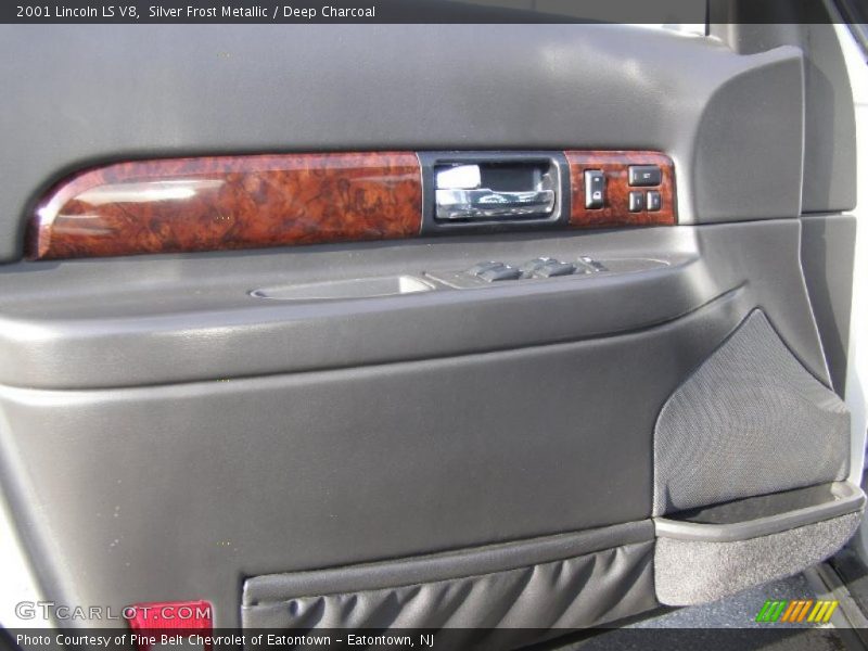 Silver Frost Metallic / Deep Charcoal 2001 Lincoln LS V8