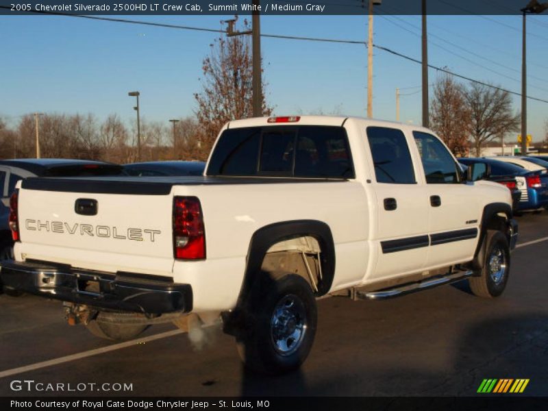 Summit White / Medium Gray 2005 Chevrolet Silverado 2500HD LT Crew Cab
