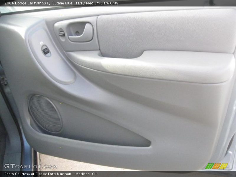 Butane Blue Pearl / Medium Slate Gray 2004 Dodge Caravan SXT