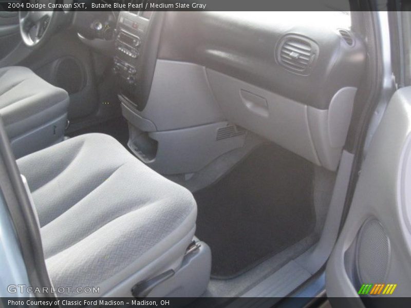 Butane Blue Pearl / Medium Slate Gray 2004 Dodge Caravan SXT