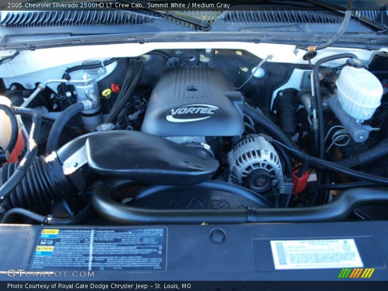 Summit White / Medium Gray 2005 Chevrolet Silverado 2500HD LT Crew Cab