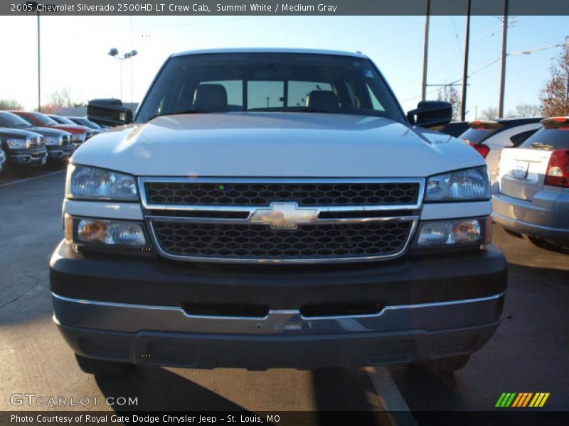Summit White / Medium Gray 2005 Chevrolet Silverado 2500HD LT Crew Cab