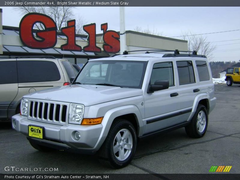 Bright Silver Metallic / Medium Slate Gray 2006 Jeep Commander 4x4